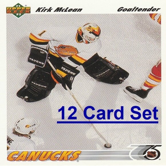 Kirk McLean Hockey Card Collection - Picture 1 of 13